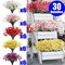 30 Bundles Artificial Flowers Plastic Plant Fake Outdoor Faux UV Resistant Decor